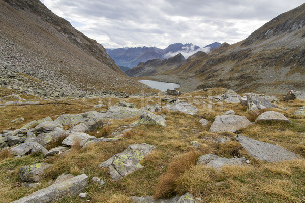 Stock foto: Bergsteigen · nördlich · italienisch · Alpen · Europa · Himmel