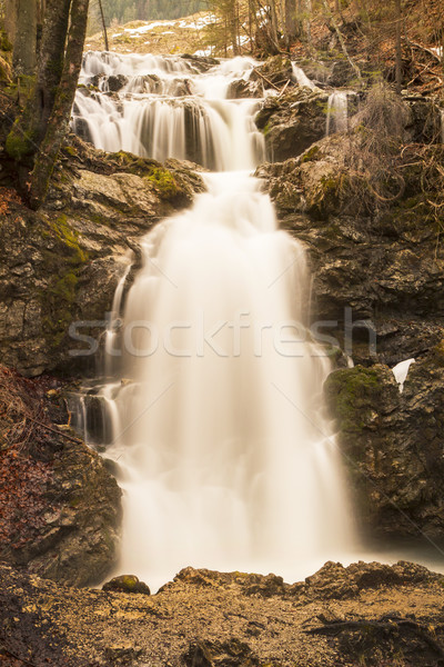 Waterfall in evening light Stock photo © haraldmuc