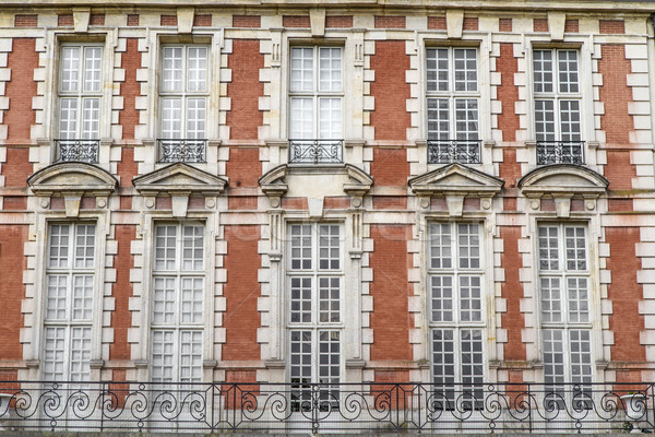 Typical parisian architecture, France Stock photo © haraldmuc