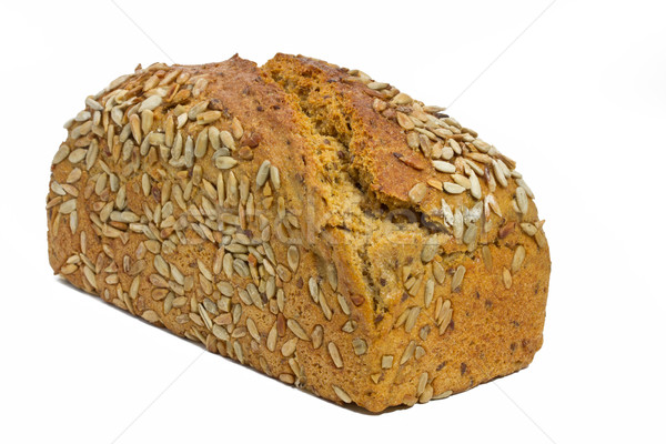 Loaf of fresh bread with sunflower seeds Stock photo © haraldmuc