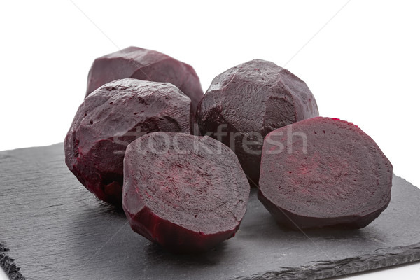 Stock photo: Group of boiled beetroot
