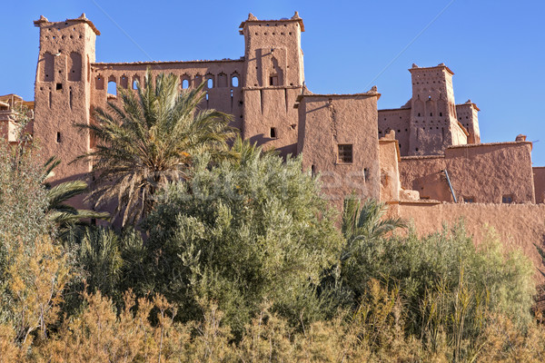 Ancient Ait Benhaddou in Morocco Stock photo © haraldmuc