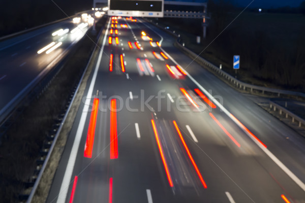 1泊 トラフィック 道路 道路 通り 羽毛 ストックフォト © haraldmuc