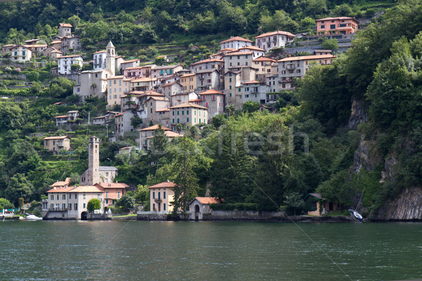 The picturesque village of Careno at lake Como, Italy Stock photo © haraldmuc