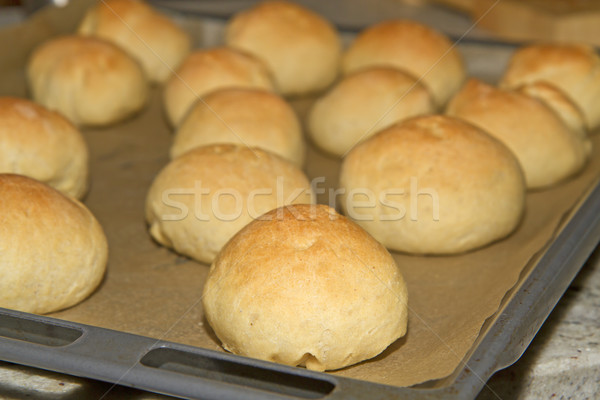 Stockfoto: Olijfolie · brood · dienblad · keuken