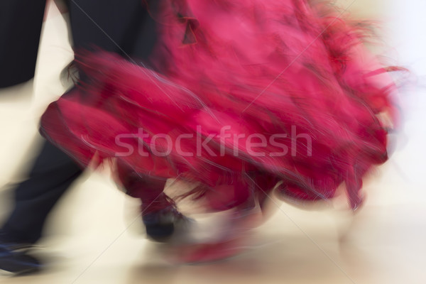Clásico danza competencia detalle mujer deporte Foto stock © haraldmuc