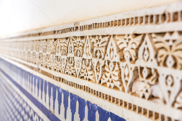 Oriental architecture detail, Morocco Stock photo © haraldmuc