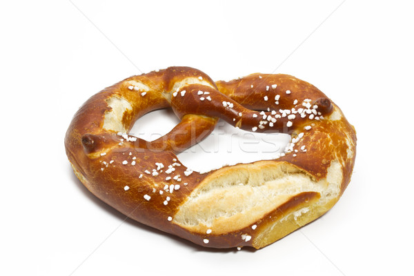 Typical bavarian pretzel Stock photo © haraldmuc