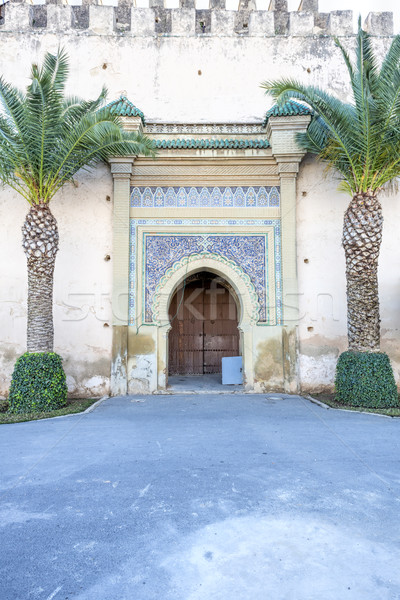 Entrance to the Medina, Meknes, Morocco  Stock photo © haraldmuc