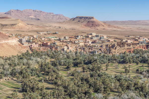 Landscape in Morocco, North Africa Stock photo © haraldmuc