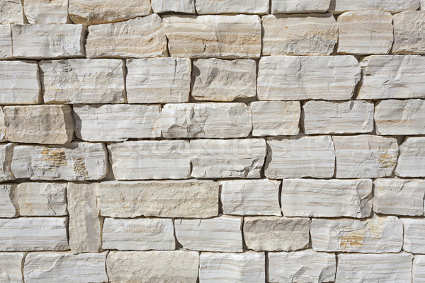 Stock photo: Modern stone wall as background