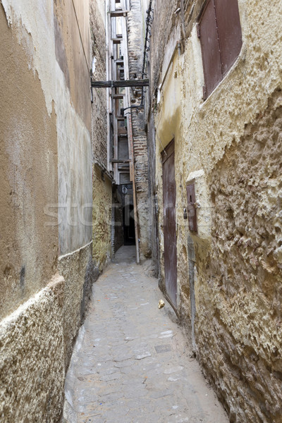 Stock photo: Typical alley in a Moroccan town
