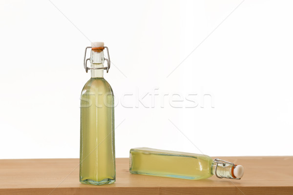 Bottiglie sciroppo alimentare vetro sfondo bottiglia Foto d'archivio © haraldmuc