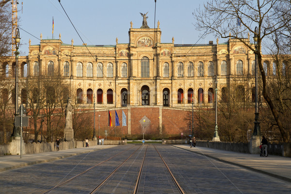 Stock photo: Bavarian Parliament in Munich, Germany