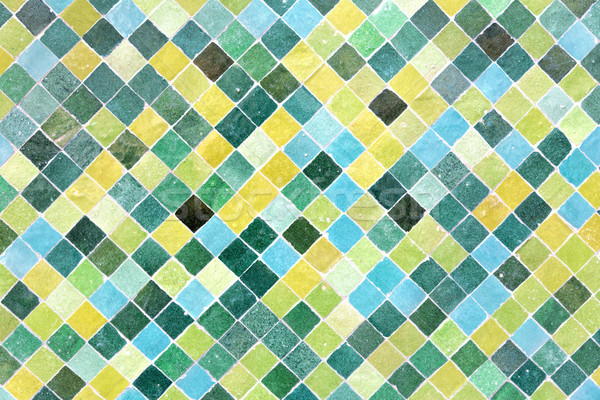 Moroccan floor mosaic Stock photo © haraldmuc