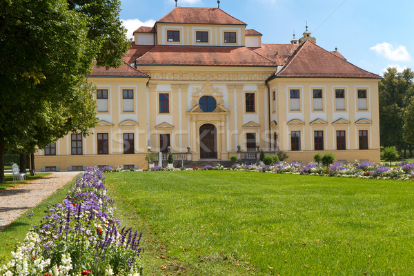 Foto stock: Castillo · oeste · lado · fuera · Munich · Alemania