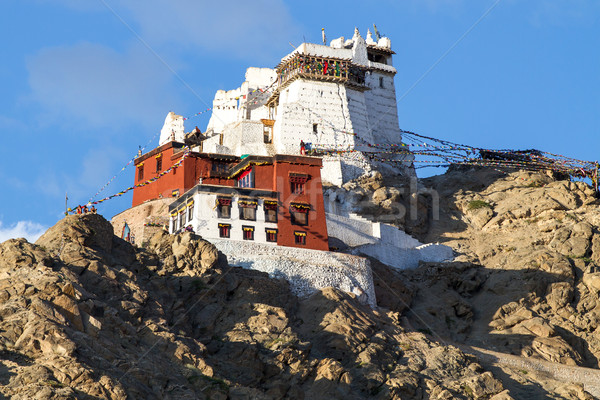 Maitreya Temple overlooking Leh, Ladakh, India Stock photo © haraldmuc