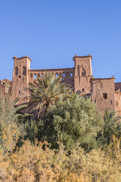 Ancient Ait Benhaddou in Morocco Stock photo © haraldmuc