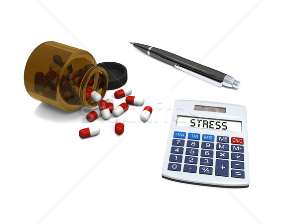 Stress relief pills Stock photo © Harlekino