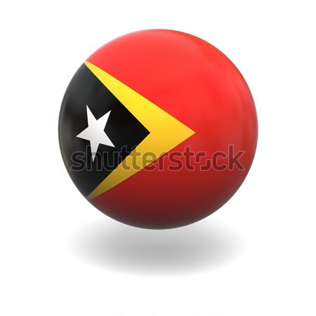 East Timor flag Stock photo © Harlekino