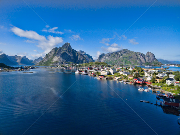 Reine on Lofoten Stock photo © Harlekino