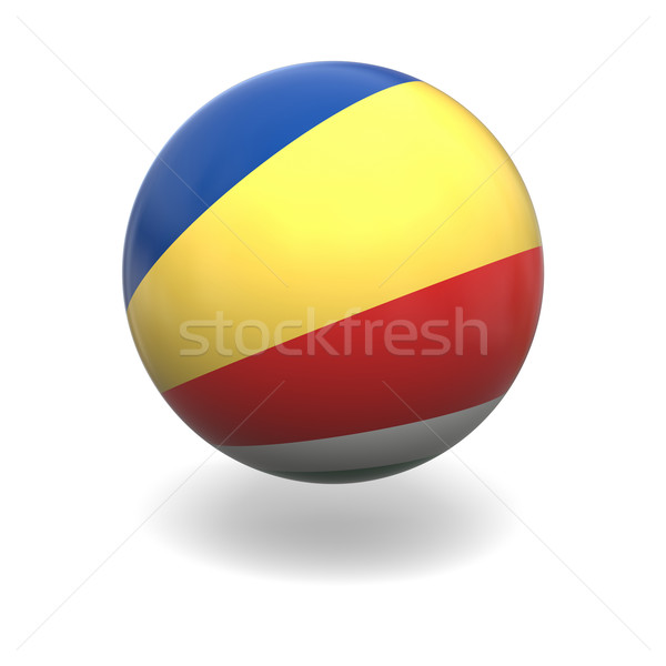 Stock photo: Seychelles flag