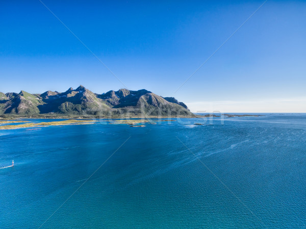 Lofoten coast Stock photo © Harlekino