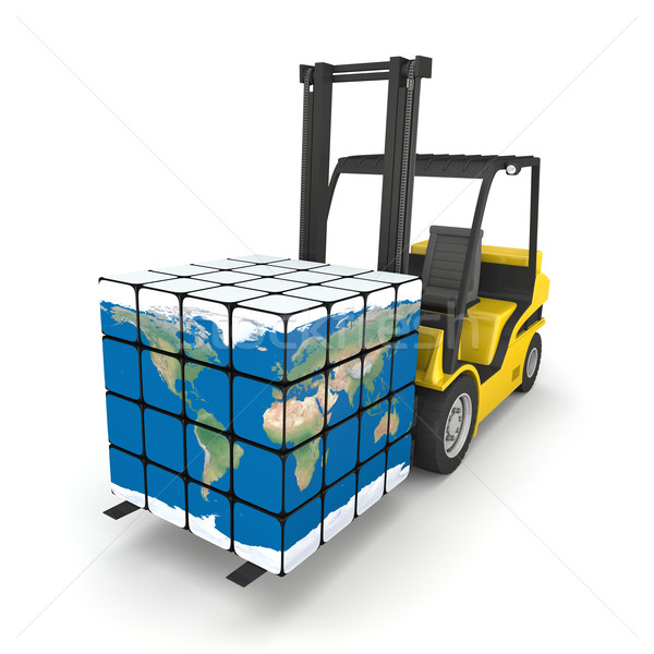 Global logistics Stock photo © Harlekino