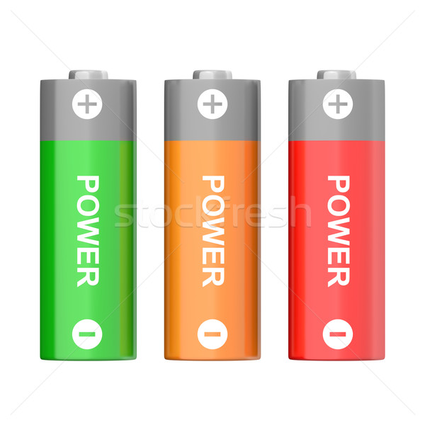 Power batteries Stock photo © Harlekino