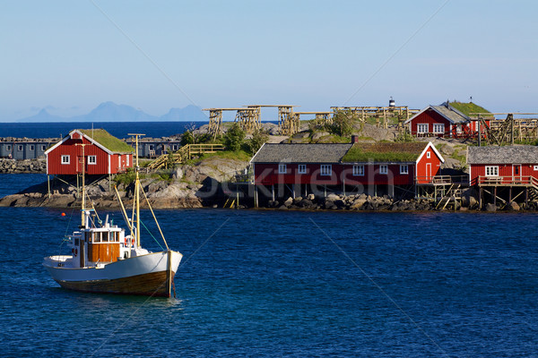 Fishing boat Stock photo © Harlekino