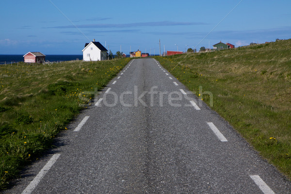 Road on Vaeroy Stock photo © Harlekino