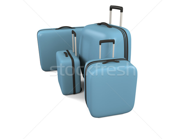 Travel luggage Stock photo © Harlekino