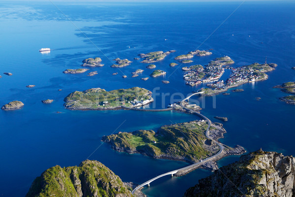 Scénique vue ville Norvège [[stock_photo]] © Harlekino