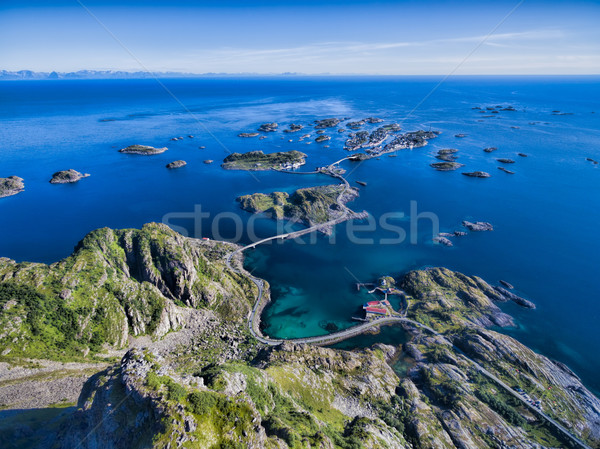 Lofoten Henningsvaer Stock photo © Harlekino