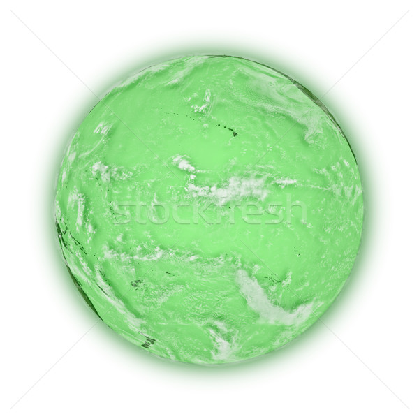 Pacific Ocean on green planet Earth Stock photo © Harlekino