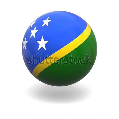 Solomon islands flag Stock photo © Harlekino