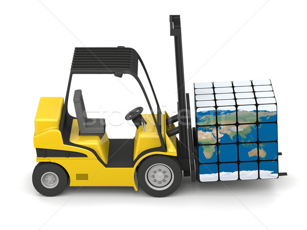 Global transportation Stock photo © Harlekino