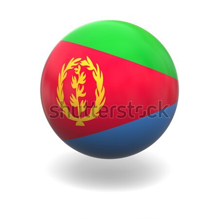 Eritrea flag Stock photo © Harlekino