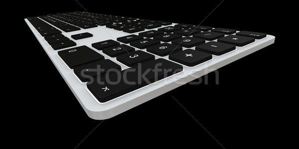 Computer keyboard Stock photo © Harlekino