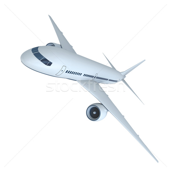Jet airplane Stock photo © Harlekino
