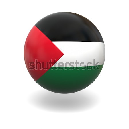 Palestinean flag Stock photo © Harlekino