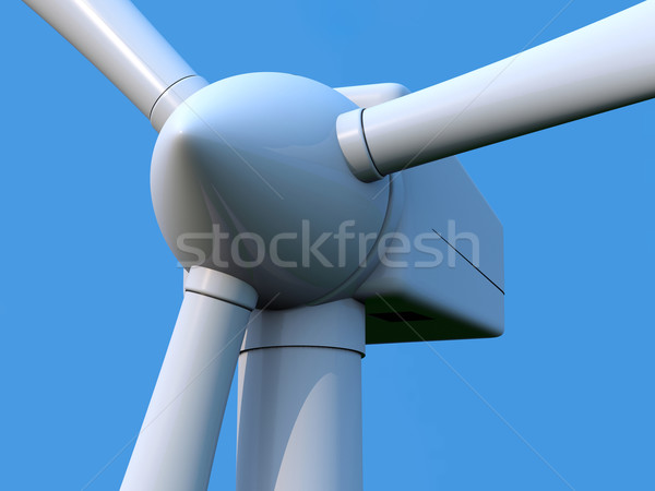Wind turbine Stock photo © Harlekino