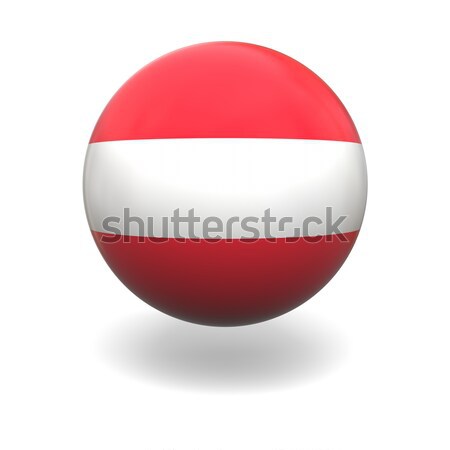 Austrian flag Stock photo © Harlekino