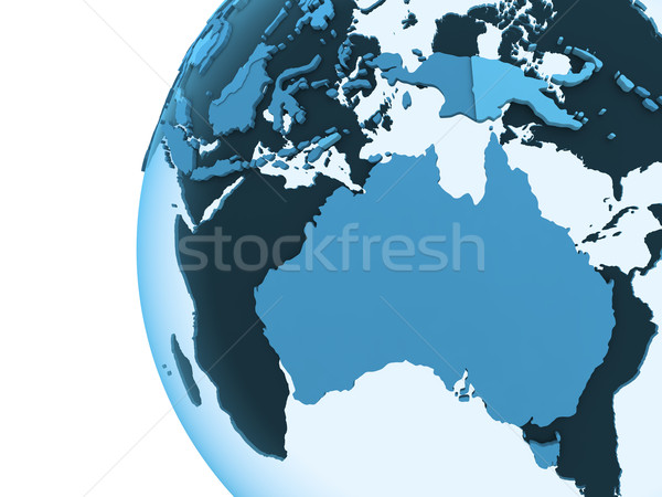 Australia ziemi model planety Ziemi widoczny Zdjęcia stock © Harlekino