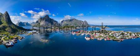 Lofoten panorama Stock photo © Harlekino