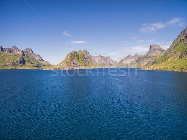 Reinefjorden Stock photo © Harlekino
