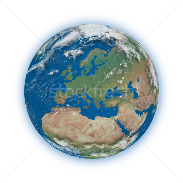 Europe on planet Earth Stock photo © Harlekino