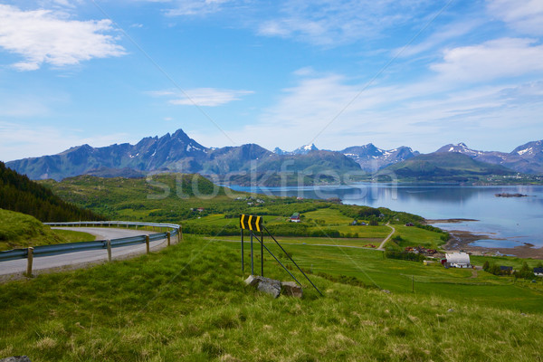 Picturesque Lofoten Stock photo © Harlekino