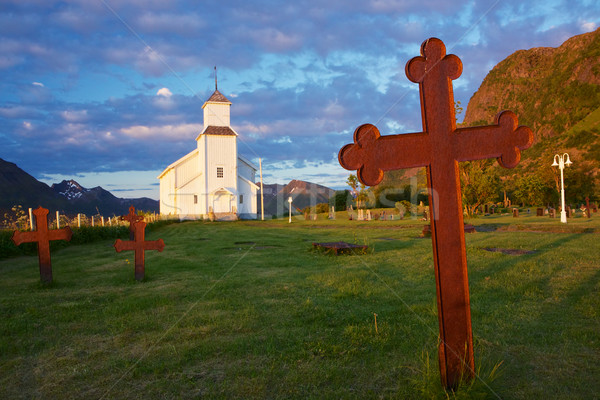 Scenic church Stock photo © Harlekino