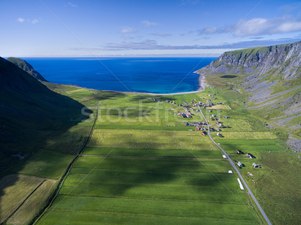 Unstad on Lofoten Stock photo © Harlekino